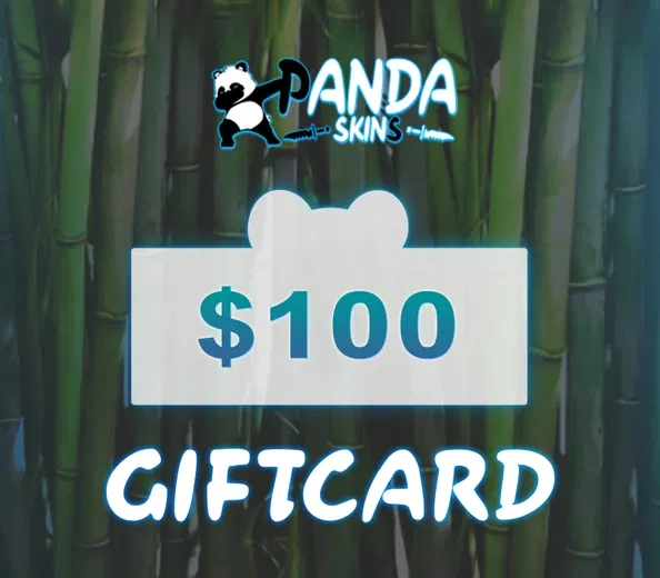 PandaSkins 100 USD Gift Card (Global) gallery image 2