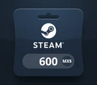 Steam Wallet 600 MXN Gift Card (Global) thumb 2