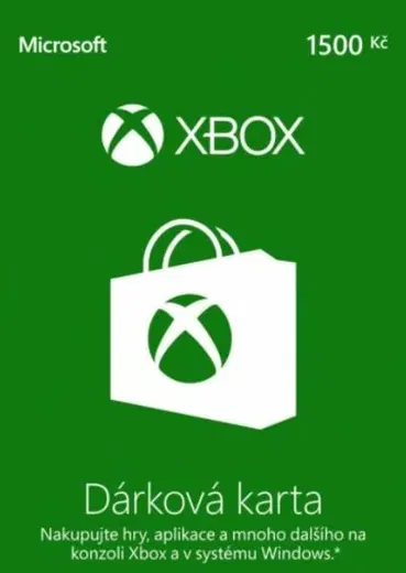Xbox 1500 CZK Gift Card (Czech Republic) gallery image 2