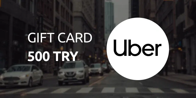 Uber 500 TRY Gift Card (Turkey) gallery image 2