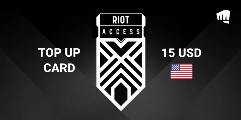Riot Access 15 USD Gift Card (Latin America) gallery image 2
