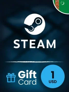Steam Wallet 1 USD Gift Card (Turkmenistan) gallery image 2