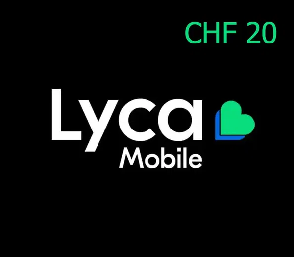 Lyca Mobile 20 CHF Gift Card (Switzerland) gallery image 1