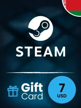 Steam Wallet 7 USD Gift Card (Belarus) gallery image 2