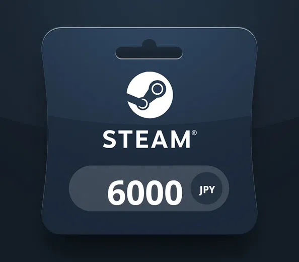 Steam Wallet 6000 JPY Gift Card (Asia) gallery image 2