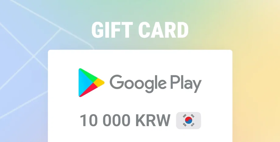 Google Play 10000 KRW Gift Card (Korea) gallery image 2