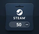 Steam Wallet 50 CNY Gift Card (Asia) thumb 2
