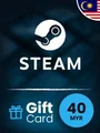 Steam Wallet 40 MYR Gift Card (Malaysia) thumb 2
