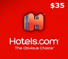 Hotels.com 35 USD Gift Card (United States) thumb 2