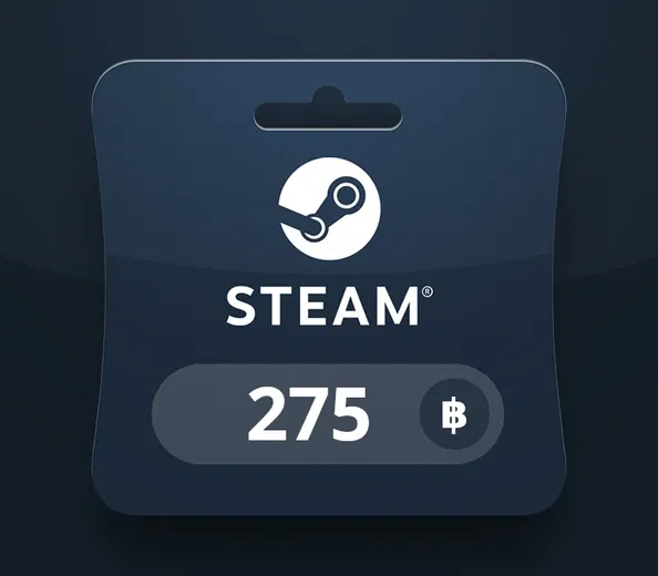 Steam Wallet 275 THB Gift Card (Thailand) gallery image 2