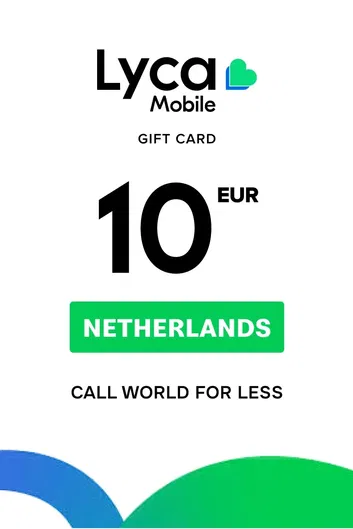 Lyca Mobile 10 EUR Gift Card (Netherlands)