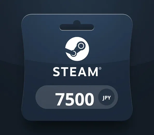 Steam Wallet 7500 JPY Gift Card (Asia) gallery image 2