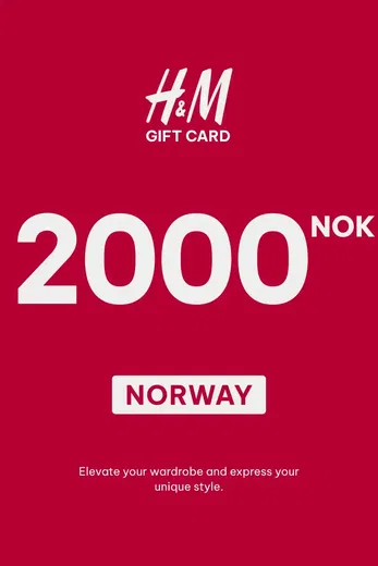 H&M 2000 NOK Gift Card (Norway) gallery image 2