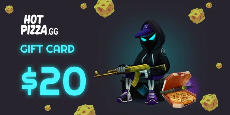 HOTPIZZA.GG 20 USD Gift Card (Global) gallery image 2