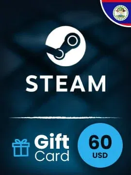 Steam Wallet 60 USD Gift Card (Belize) gallery image 2