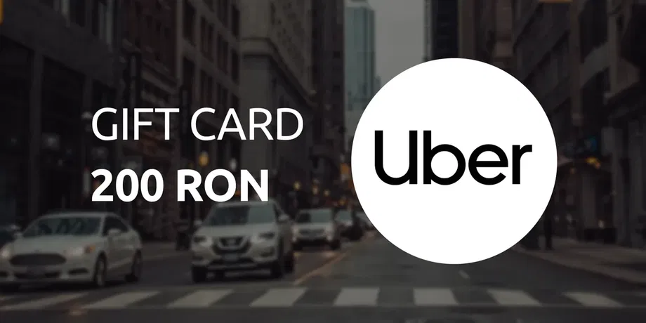Uber 200 RON Gift Card (Romania) gallery image 2