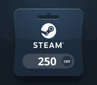Steam Wallet 250 CNY Gift Card (Asia) thumb 2