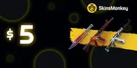 SkinsMonkey 5 USD Gift Card (Global) thumb 2