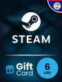 Steam Wallet 6 USD Gift Card (Belize) thumb 2