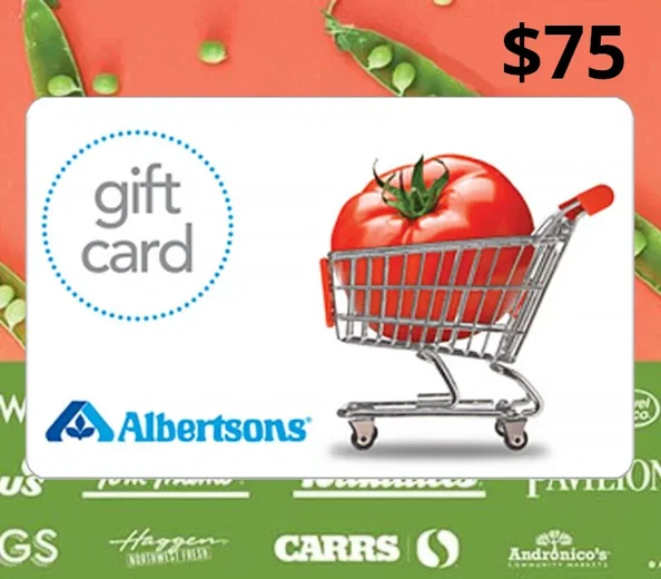 Albertson's 75 USD Gift Card (United States) gallery image 2