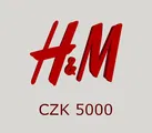 H&M 5000 CZK Gift Card (Czech Republic) thumb 2