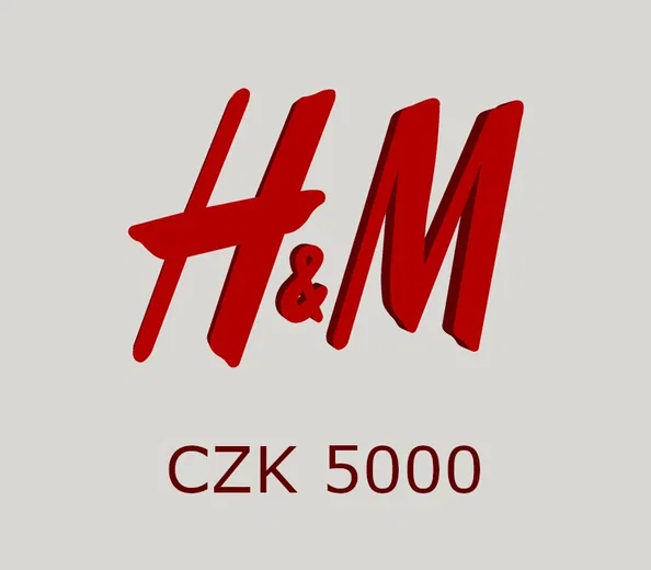 H&M 5000 CZK Gift Card (Czech Republic) gallery image 2