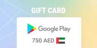 Google Play 750 AED Gift Card (UAE) thumb 2