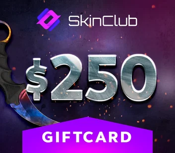 Skin.Club 250 USD Gift Card (ROW)