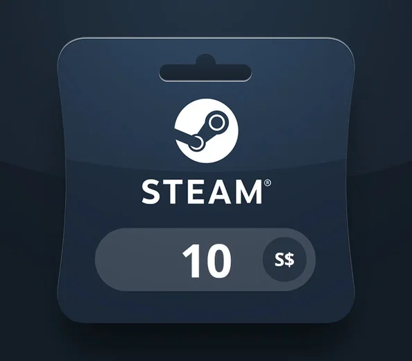 Steam Wallet 10 SGD Gift Card (Asia) gallery image 2
