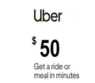 Uber 50 USD Gift Card (Panama) thumb 1
