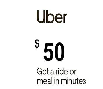 Uber 50 USD Gift Card (Panama)