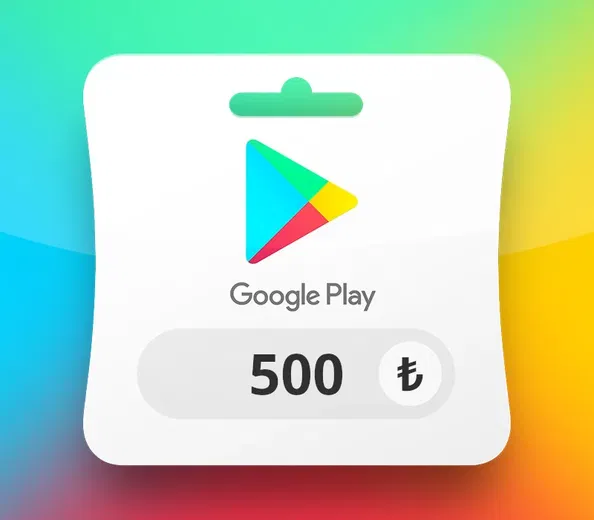 Google Play 500 TRY Gift Card (Asia) gallery image 2