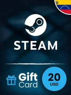 Steam Wallet 20 USD Gift Card (Venezuela) gallery image 2