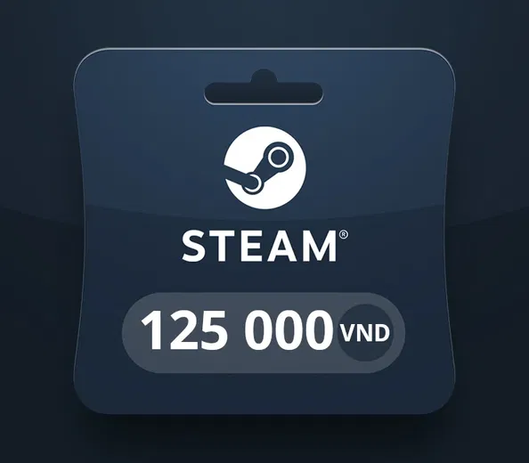 Steam Wallet 125000 VND Gift Card (Global) gallery image 2