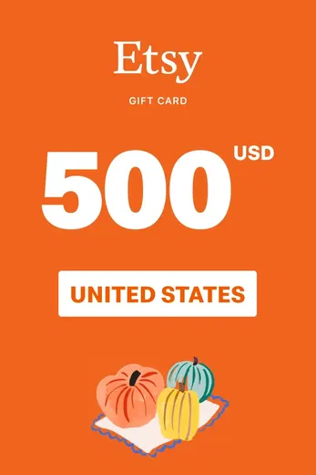 Etsy 500 USD Gift Card (United States) gallery image 2
