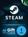 Steam Wallet 1 USD Gift Card (Pakistan) thumb 2
