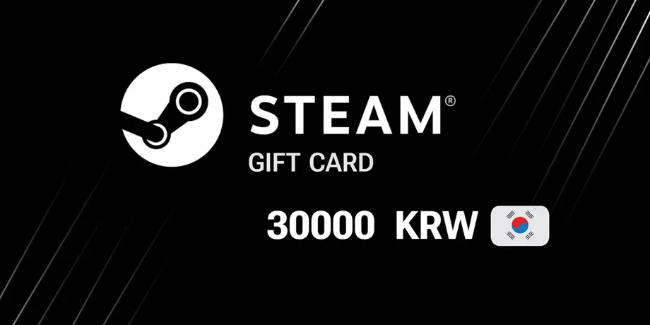 Steam Wallet 30000 KRW Gift Card (Korea) gallery image 2