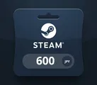 Steam Wallet 600 JPY Gift Card (Asia) thumb 2
