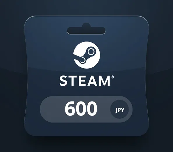 Steam Wallet 600 JPY Gift Card (Asia) gallery image 2
