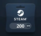 Steam Wallet 200 MYR Gift Card (Global) thumb 2