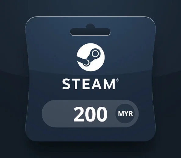Steam Wallet 200 MYR Gift Card (Global) gallery image 2
