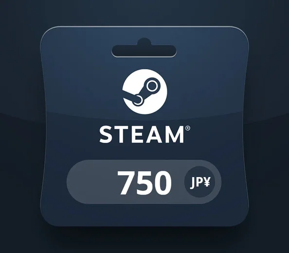 Steam Wallet 750 JPY Gift Card (Asia) gallery image 2