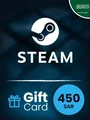 Steam Wallet 450 SAR Gift Card (Saudi Arabia) thumb 2
