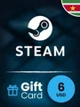 Steam Wallet 6 USD Gift Card (Suriname) thumb 2
