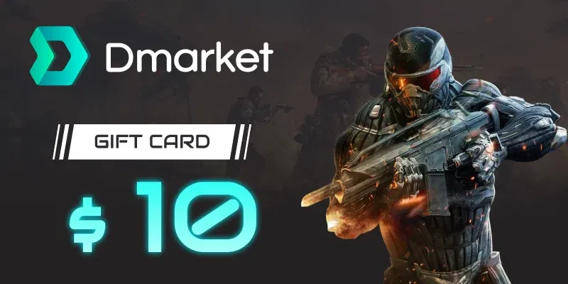 DMarket 10 USD Gift Card (Global) gallery image 2