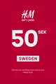 H&M 50 SEK Gift Card (Sweden) thumb 2