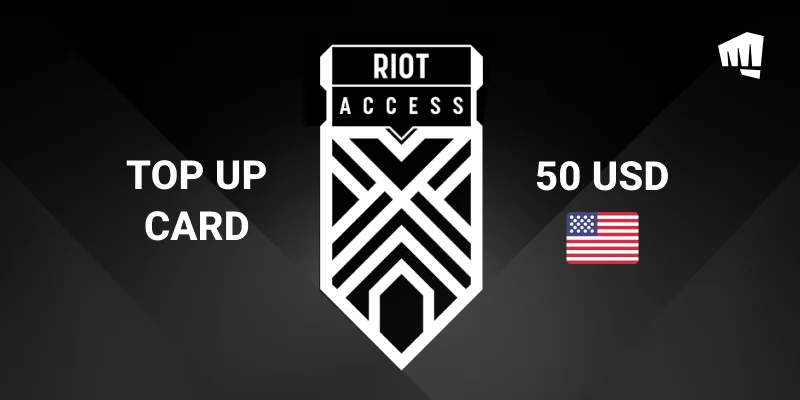 Riot Access 50 USD Gift Card (Latin America) gallery image 2