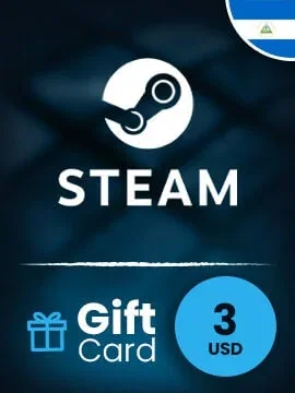 Steam Wallet 3 USD Gift Card (Nicaragua) gallery image 2