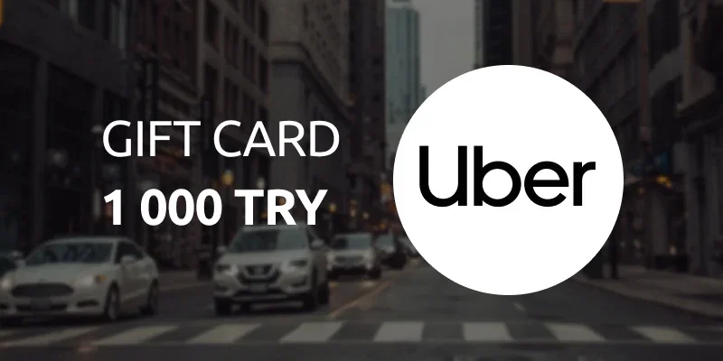 Uber 1000 TRY Gift Card (Turkey) gallery image 2