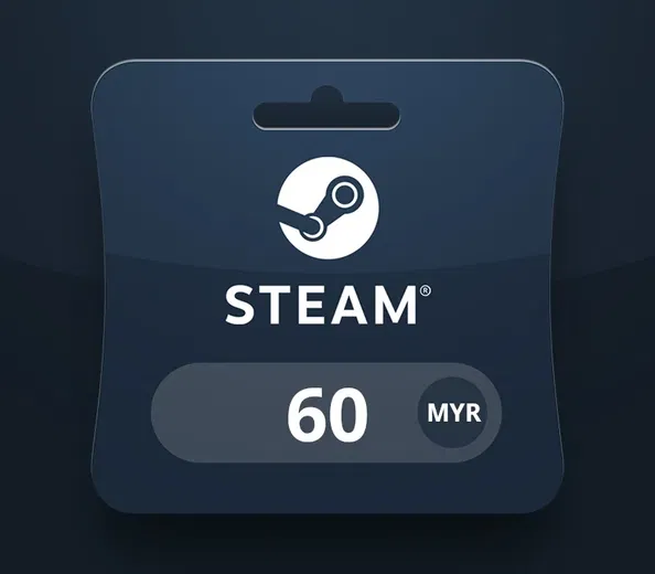 Steam Wallet 60 MYR Gift Card (Global) gallery image 2